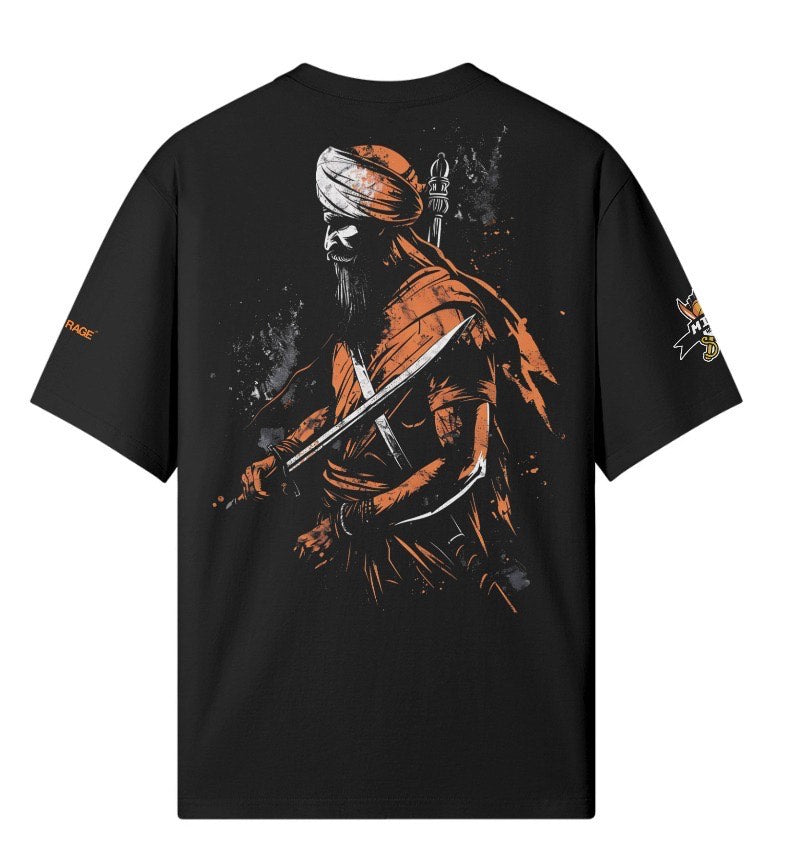 MISL HOOPS x DRIPBYRAGE OVERSIZED WARRIOR T-SHIRT