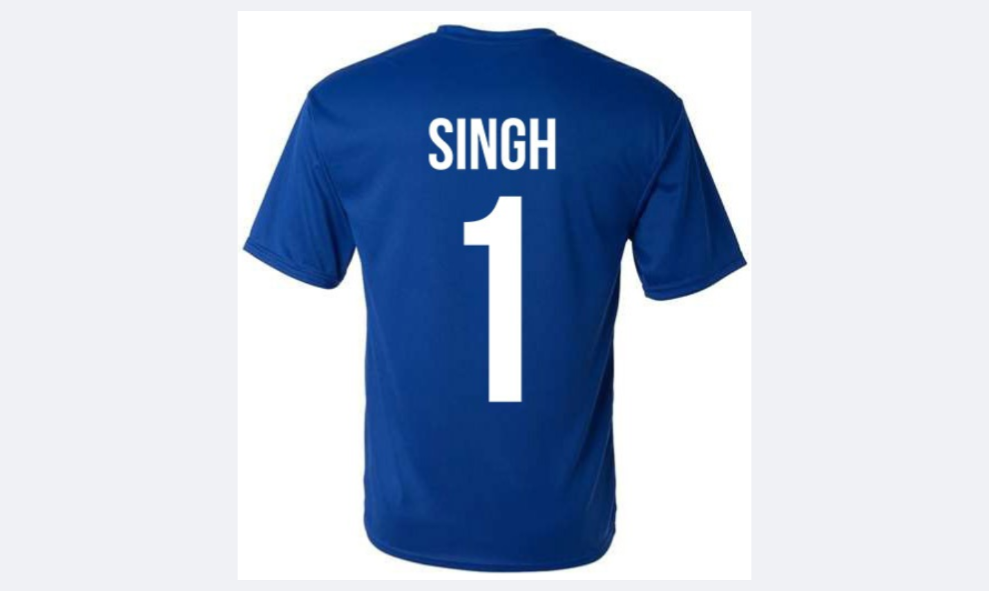 MISL SINGH JERSEY BLUE