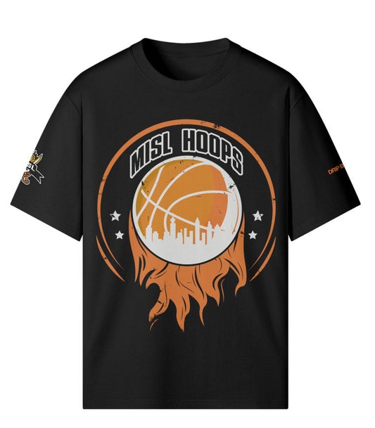 MISL HOOPS x DRIPBYRAGE OVERSIZED WARRIOR T-SHIRT