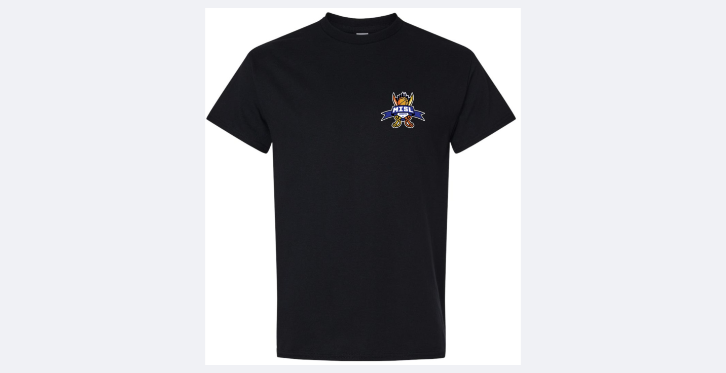MISL LOGO T-SHIRT BLACK